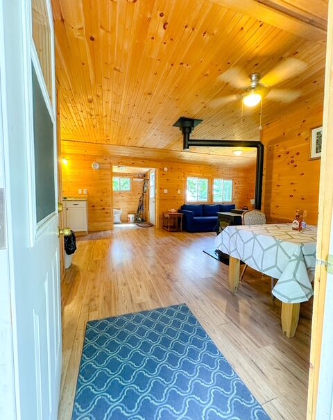 View from the front door of the cottage